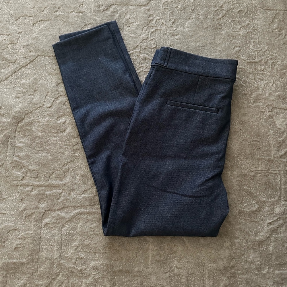 LOFT Blue Straight Leg Pants